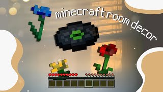 DIY MINECRAFT DISC AND FLOWERS ~ tutorial/paint with me tik tok inspired