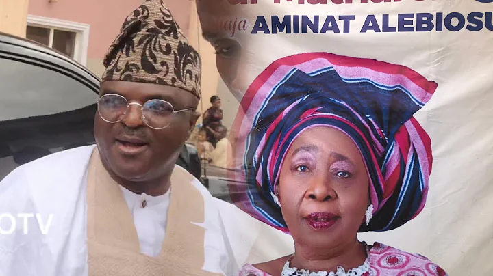 ABASS AKANDE OBESERE PK 1 PERFORMANCE AT ALAHJA AMINAT ALEBIOSU 80TH BIRTHDAY