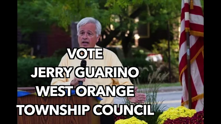 Jerry Guarino for West Orange Township Council 2020