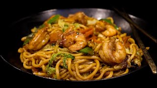 SHRIMP LO MEIN RECIPE | 20 MINUTE MEALS