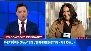 Les Cowboys Fringants: une vidéo émouvante de l'enregistrement de «Pub Royal» - Explications, 17h