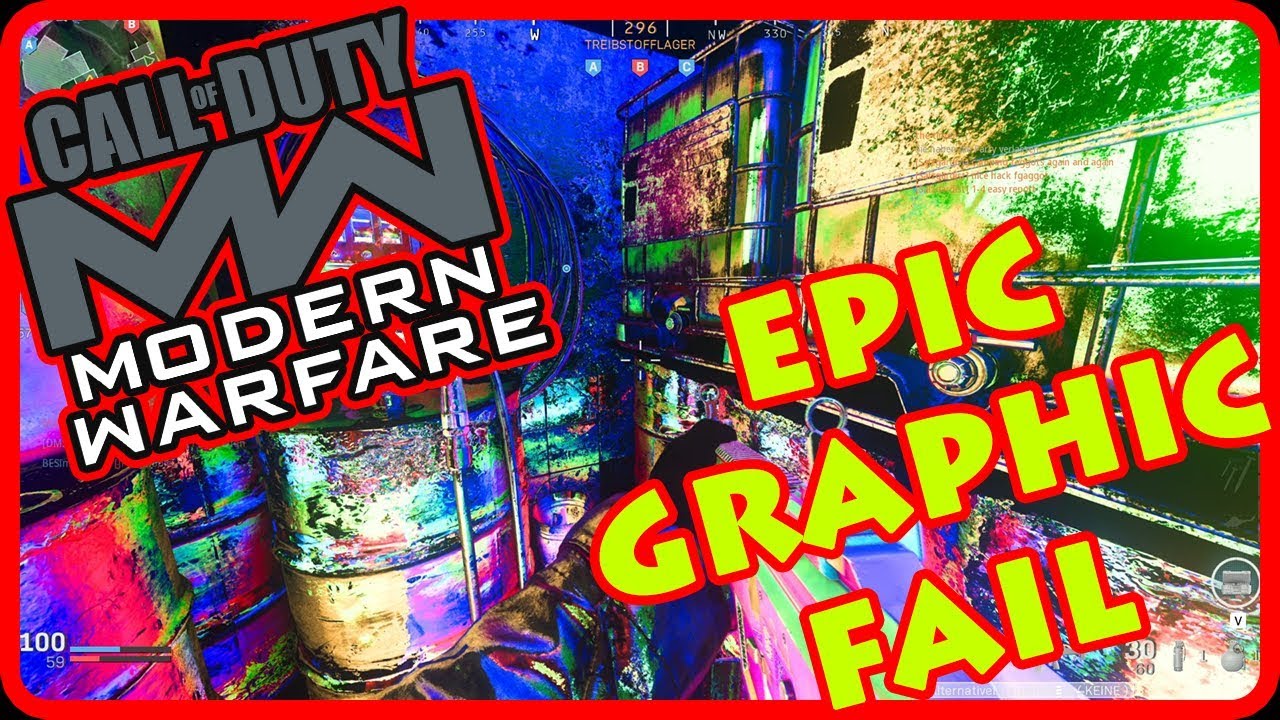 Epic Graphic Fails Modern Warfare [PC] 😱 Call Of Duty Modern Warfare