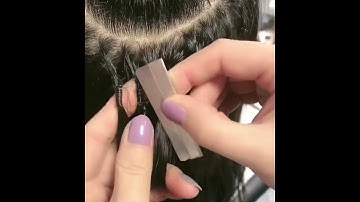 Hướng dẫn tháo tóc nối tại nhà