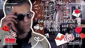Lestrade is sexy & knows it. 😎