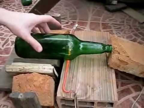 Cortar botella de vidrio - Método fácil y rápido (Cut glass bottle - easy and quick way)