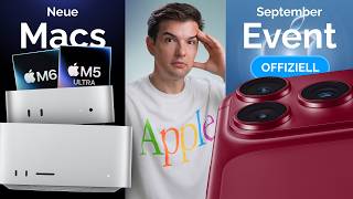 Apple Macht Es Offiziell Iphone-Event, Mac Studio, Mac Mini, M5 Ultra Mehr