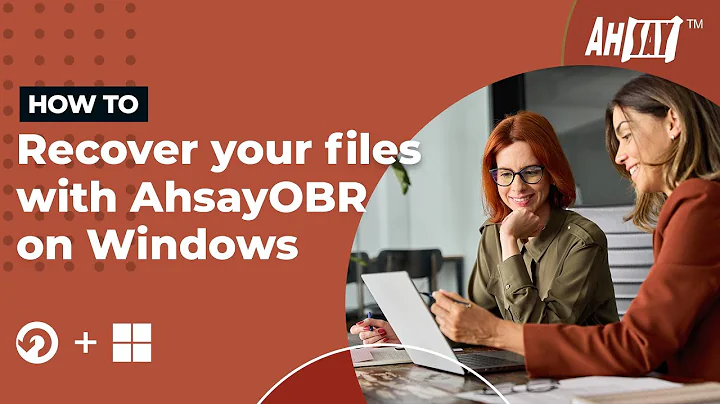 Recovering your files with AhsayOBR on Windows