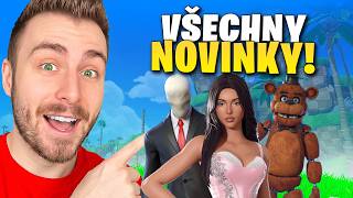 VŠECHNY NOVINKY O KTERÉ JSEM PŘIŠEL!!