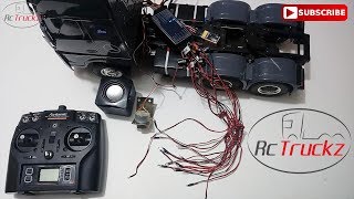 Assembly/Wiring of RC Tractor Truck Lighting & Sound/MFU for Tamiya/Hercules Hobby - G T Power