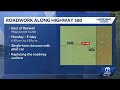 Road work begins on Highway 380 east of Roswell