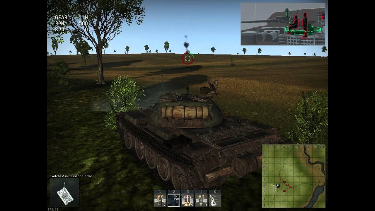 War Thunder Test Drive - T-54 new ammo (patch 1.70.1945)