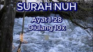 MUROTTAL SURAT NUH AYAT 1-28 METODE UMMI DIULANG 10X