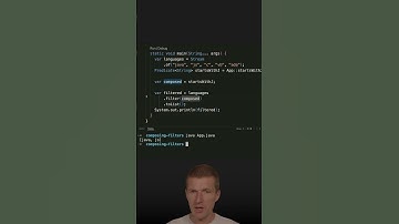 Stream Filtering with Composed / Reused Predicate Methods #java #shorts