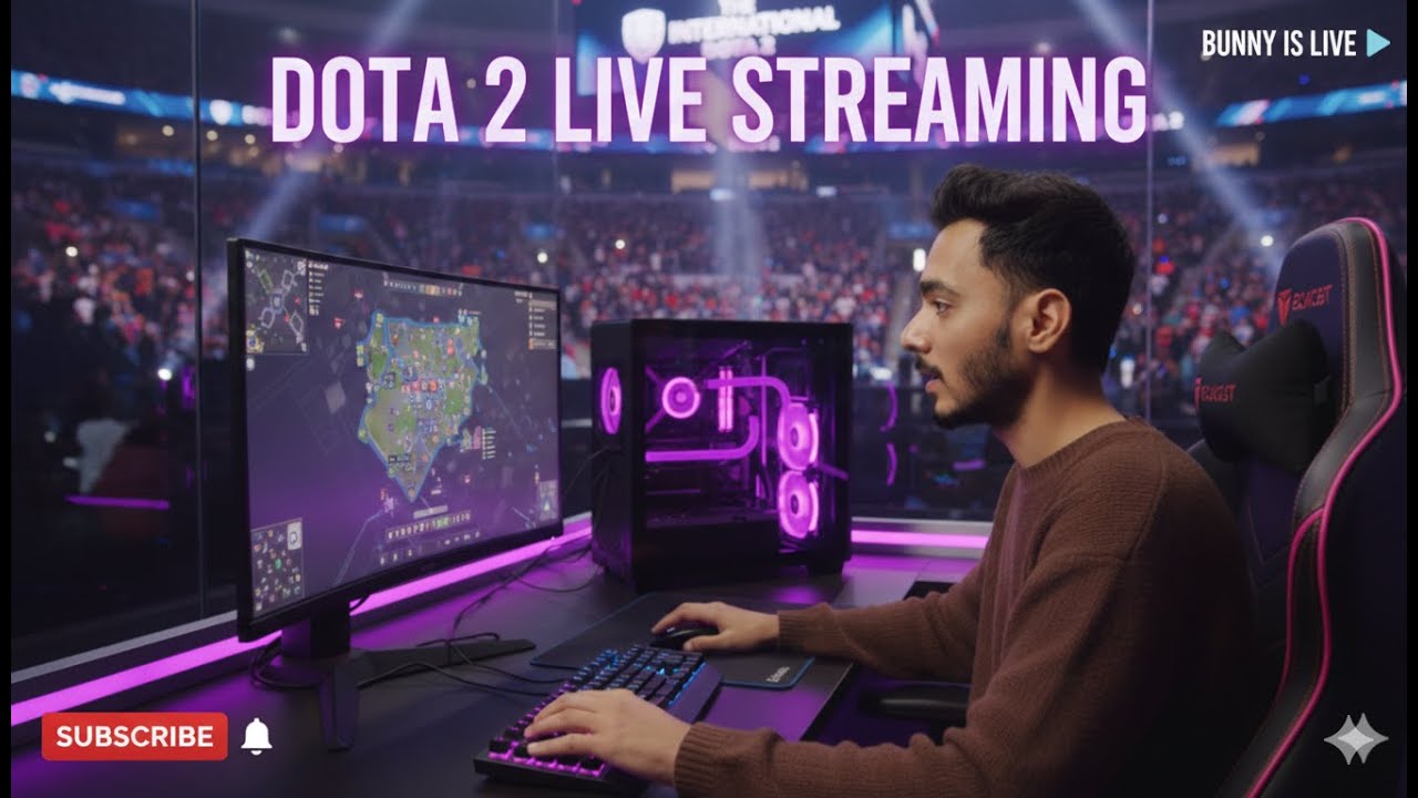 DOTA 2 LIVE MID PICK INVOKER  - B BUNNY