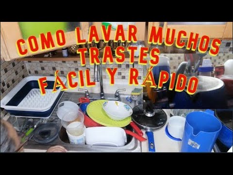 Haz que fregar los platos sea más sencillo con estos productos