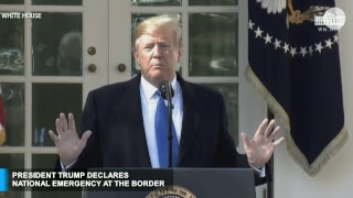 President Trump is expected to declare a national emergency at the U.S. and Mexico border