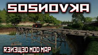 'SOSNOVKA' RENEWED MOD MAP Farming Simulator 19 PS4 MAP TOUR (Review) FS19.