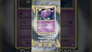 Every Weezing Pokémon Card Ever #pokemoncards