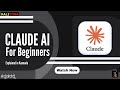 Claude AI for Beginners | Explained In Kannada | Kaliyona