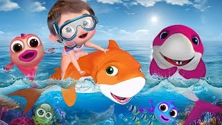 baby shark , the wheels on the bus , johny johny yes papa ,twinkle twinkle little star , abc songs