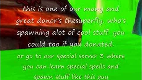 Echeloned WoW GM server