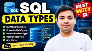 Structured Query Language (SQL) | Explained SQL Data Types | SQL for Beginners | Day 5