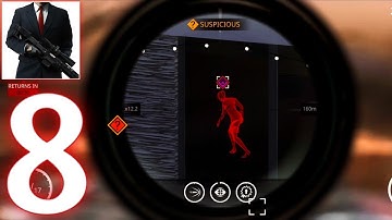 Hitman Sniper- Gameplay Walkthrough Part- 8 Chapter 4 Mission 1-5 (Android/iOS)