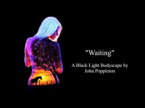 Video till Coola kroppsmålningar under UV-ljus