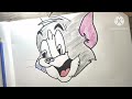 How to Draw Tom the Cat ! Tom and Jerry Drawing Tutorial