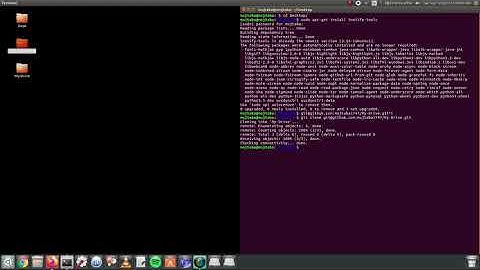 Automating git push using bash and inotify