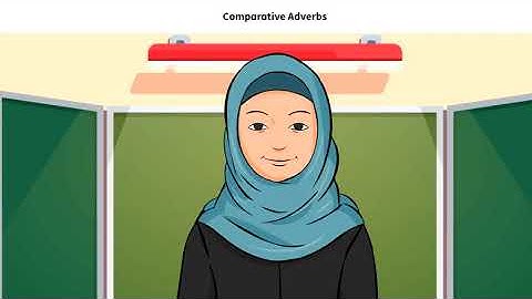 Comparative Adverbs || English || Animated Video