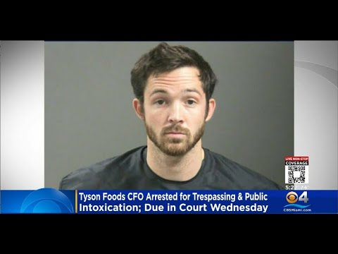 CFO Of Tyson Foods Arrested For Falling Asleep In A Stranger's Home While Intoxicated