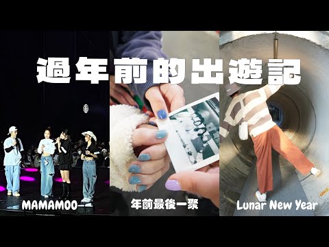 過年前的出遊記(♡˙︶˙♡)|終於看到MAMAMOO演唱會 好感動|偶遇許光漢|吃海底撈|高雄、台南、台中、南投的五天四夜遊