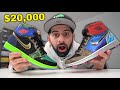 OMG $50,000 "WHAT THE" JORDAN 1 IN HAND!! (1 OF 17 PAIRS IN THE WORLD)