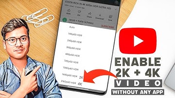 Official Method To Enable 4K Video In YouTube || All Android Device Supported 2025