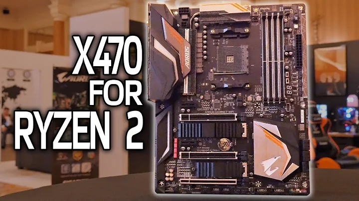 Experience the First X470 Motherboard for the New Ryzen 2 Processors!