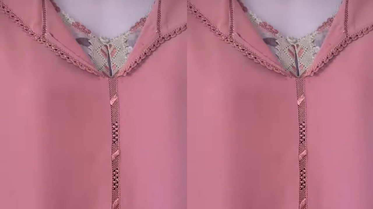 بغيتي تخدمي جلابتك بالراندة خفيفة جبتليك أسهل راندة الحصيرة بالعوينات على طول جلابة بي اربع غرزات