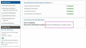 Document verification Josaa counselling |Issue solved🤩|document verification under process#josaa#jee