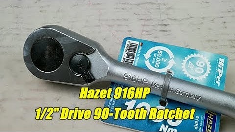 Hazet 916HP 90-tooth Ratchet