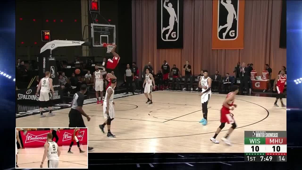DJ Stephens' putback jam | Las Vegas Showcase, Game 2 - 12/20/18