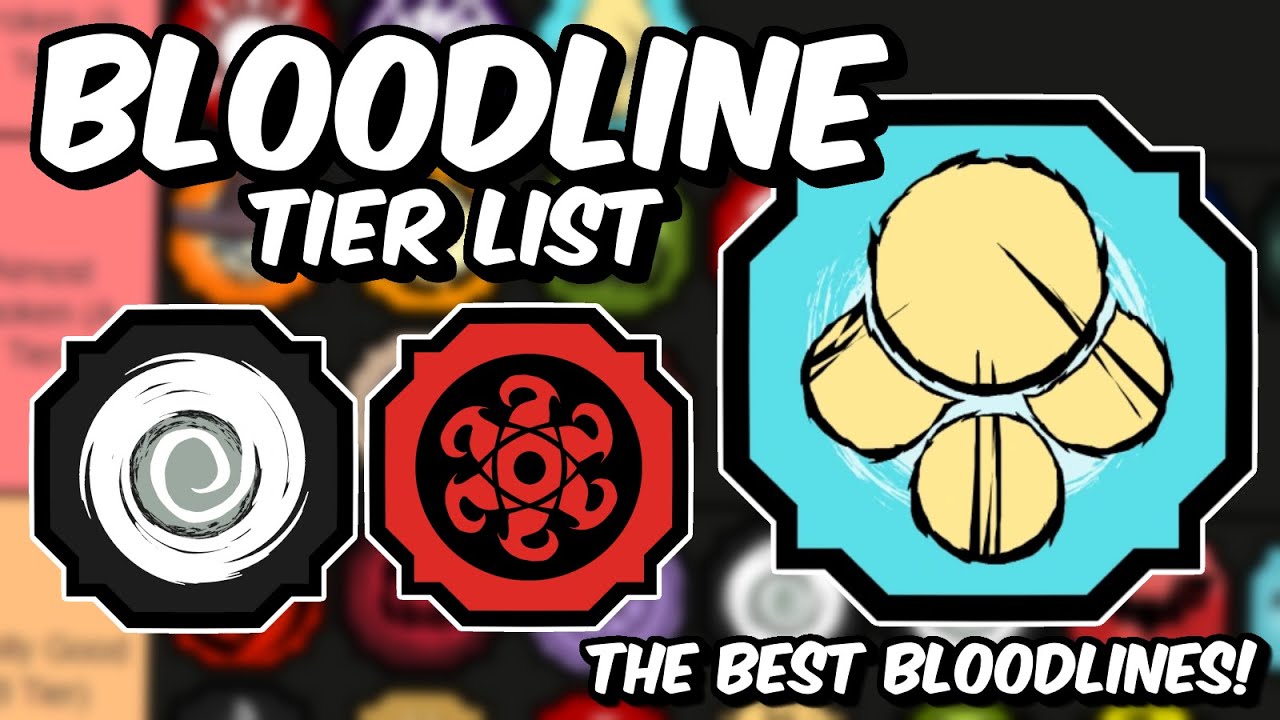 NEWEST) The BEST Bloodline Tier List for Shindo Life