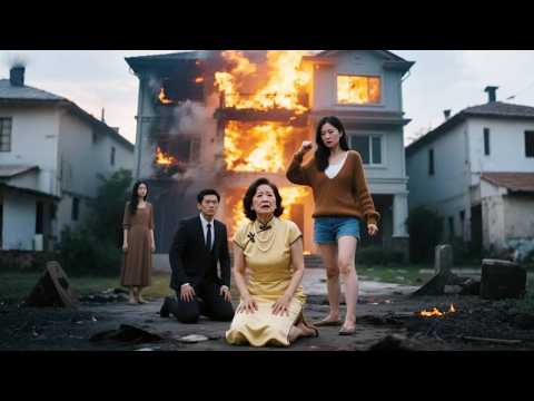In-laws burned mom’s villa! 3 days later she inherits billions & slaps everyone.