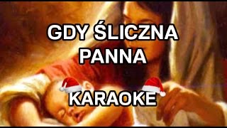 Kolędy - Gdy śliczna Panna [karaoke/instrumental] - Polinstrumentalista chords