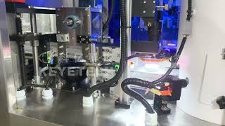 Keyetech AI Visual Inspection Machine for Mixed Color Caps Defects Rejection.
