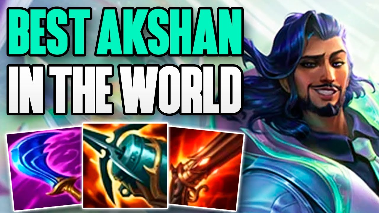 Wild Rift Akshan - Top 1 Akshan Gameplay Rank Challenger 