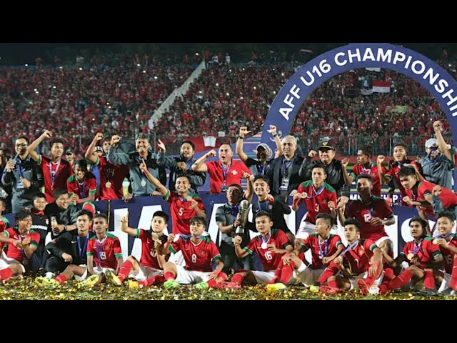 Timnas u16 ● Perjuangan Menuju Juara AFF U16 2018 class=