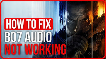 BLACK OPS 7 AUDIO NOT WORKING [FIXED] | Black Ops 7 Sound Not Working Problem