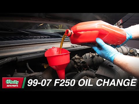 How To: Change the Oil and Filter on a 1999 to 2007 Ford F250