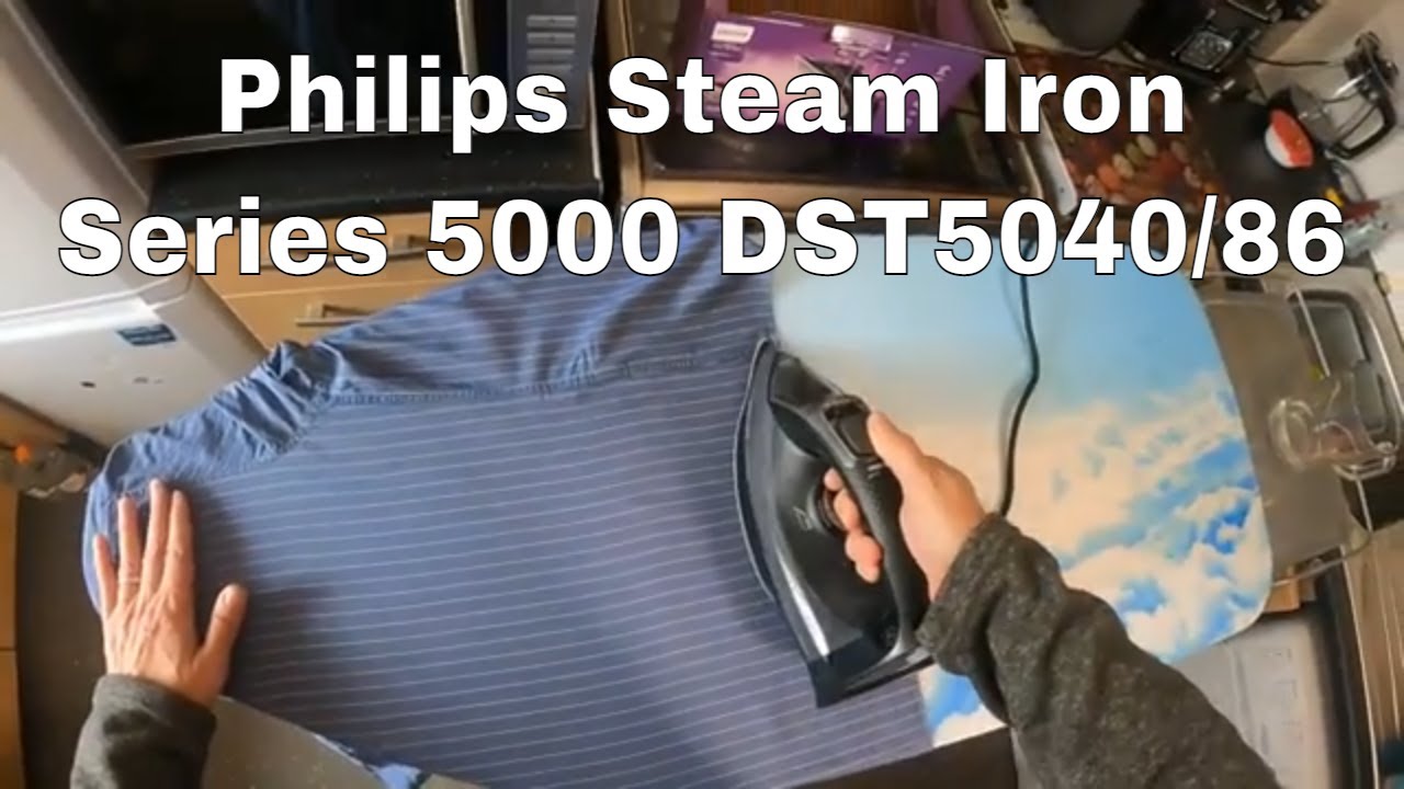 Philips DST5030/30 Ferro da Stiro Vapore 2400W SteamGlidePlus CalcClean