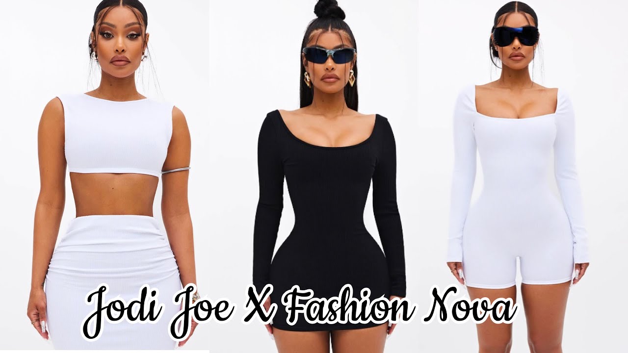 Fashion Nova Try On Haul | Jodi Joe X Fashion Nova Collection - YouTube